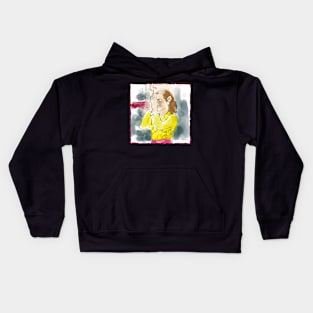 Balinese Girl Praying Kids Hoodie